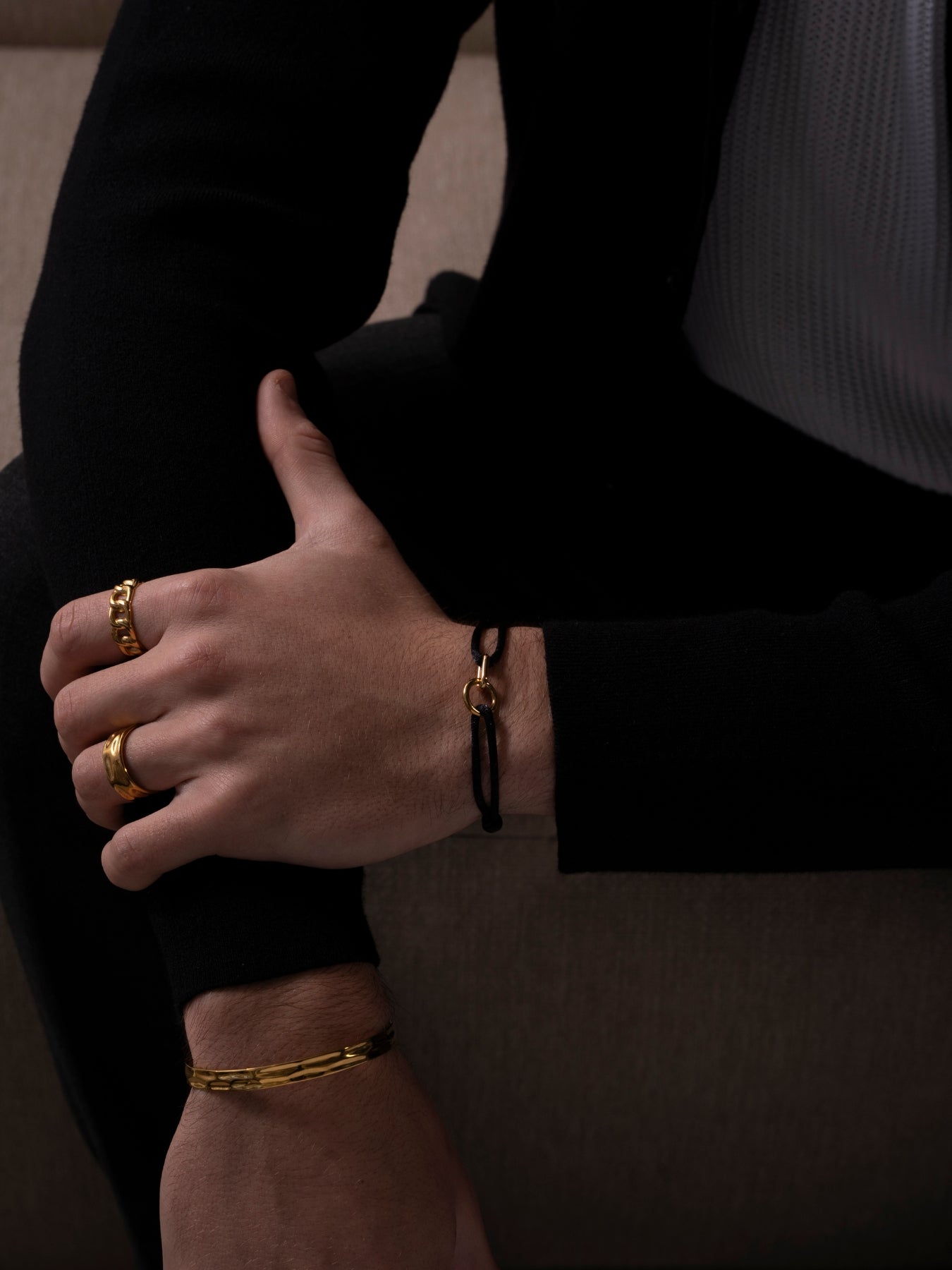 MIDNIGHT UNITY BRACELET | 18K Gold