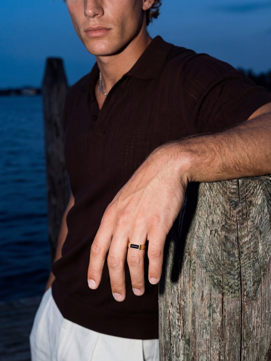 MIDNIGHT COMO RING | 18K Gold