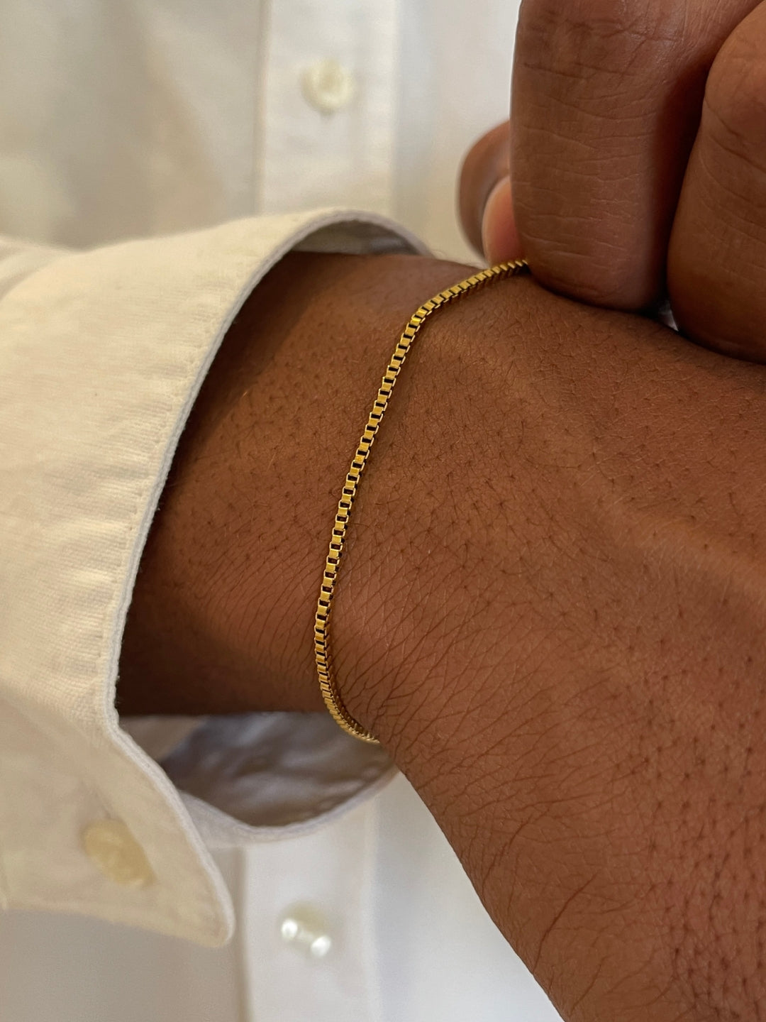 BOX BRACELET | 18K Gold