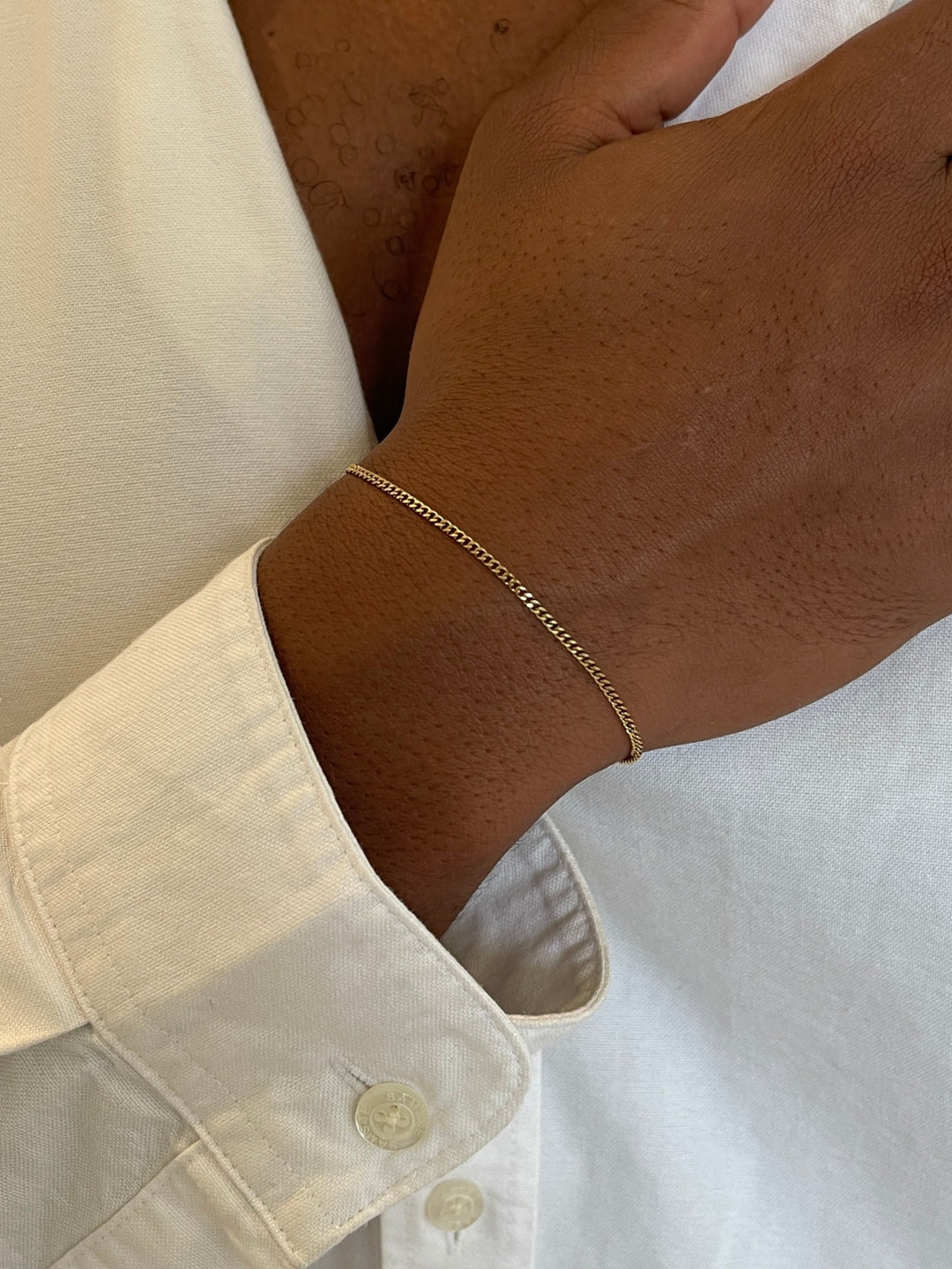 CUBAN BRACELET 1.8MM | 18K Gold