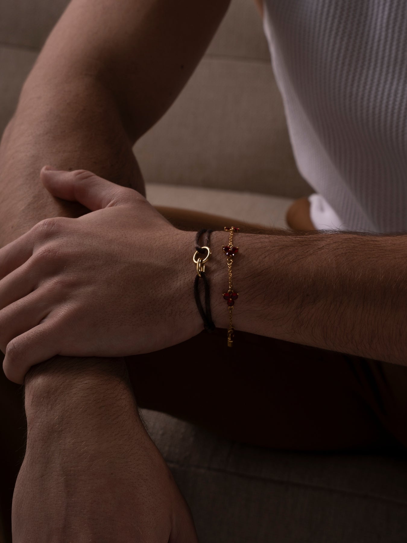 COFFEE UNITY BRACELET | 18K Gold